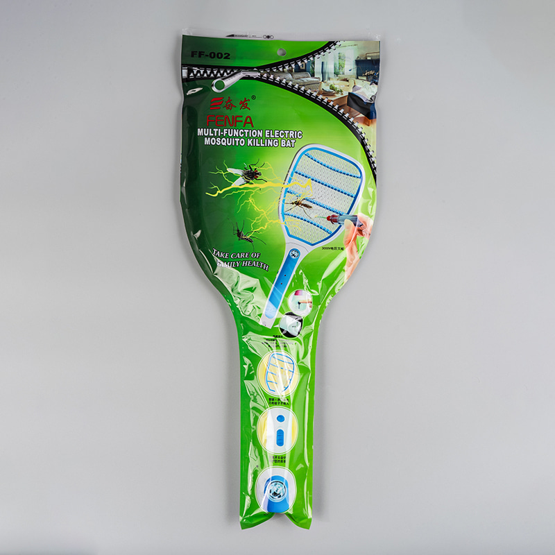 FF-002 3-Color LED Lead-Acid Battery 400mAh with Plug Electric Mosquito Swatter FF-002 3-Color LED Lead-Acid Battery 400mAh with Plug Electric Mosquito Swatter