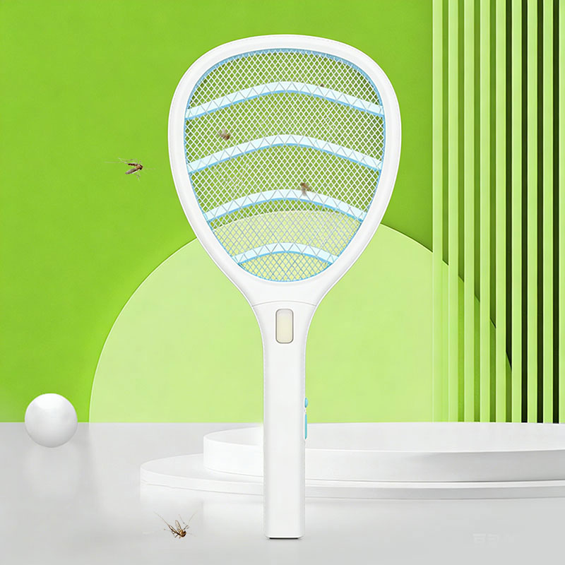 FF-987 500mAh dvoubarevná LED plácačka na komáry USB dobíjecí FF-987 500mAh dvoubarevná LED plácačka na komáry USB dobíjecí